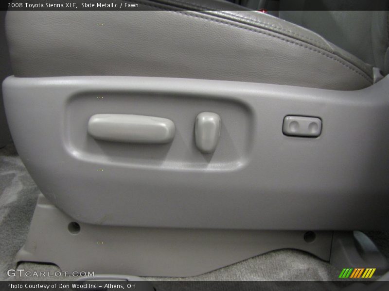 Slate Metallic / Fawn 2008 Toyota Sienna XLE