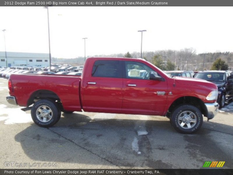 Bright Red / Dark Slate/Medium Graystone 2012 Dodge Ram 2500 HD Big Horn Crew Cab 4x4