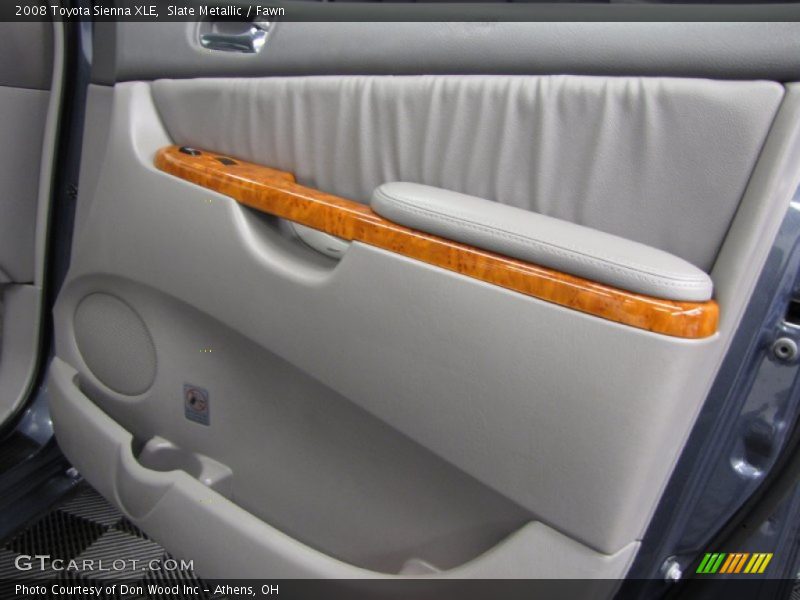 Slate Metallic / Fawn 2008 Toyota Sienna XLE