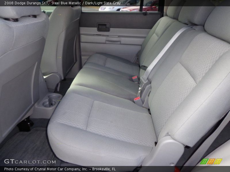 Steel Blue Metallic / Dark/Light Slate Gray 2008 Dodge Durango SXT