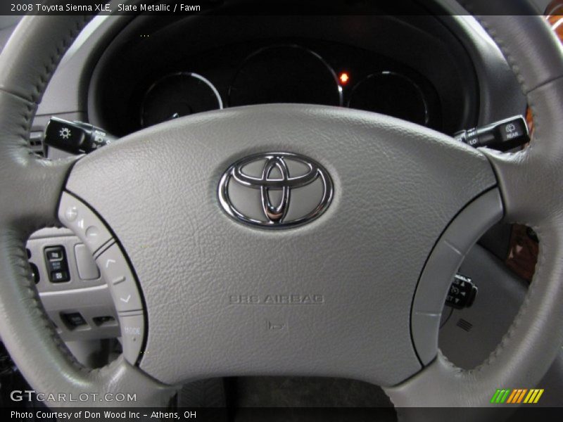 Slate Metallic / Fawn 2008 Toyota Sienna XLE