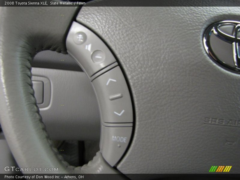 Slate Metallic / Fawn 2008 Toyota Sienna XLE