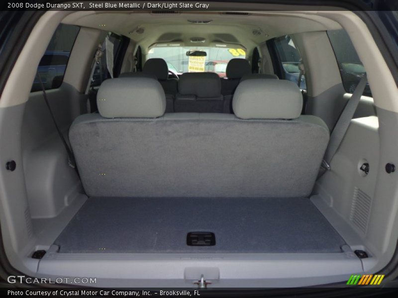 Steel Blue Metallic / Dark/Light Slate Gray 2008 Dodge Durango SXT