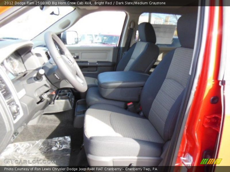 Bright Red / Dark Slate/Medium Graystone 2012 Dodge Ram 2500 HD Big Horn Crew Cab 4x4