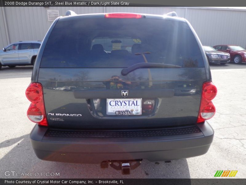 Steel Blue Metallic / Dark/Light Slate Gray 2008 Dodge Durango SXT