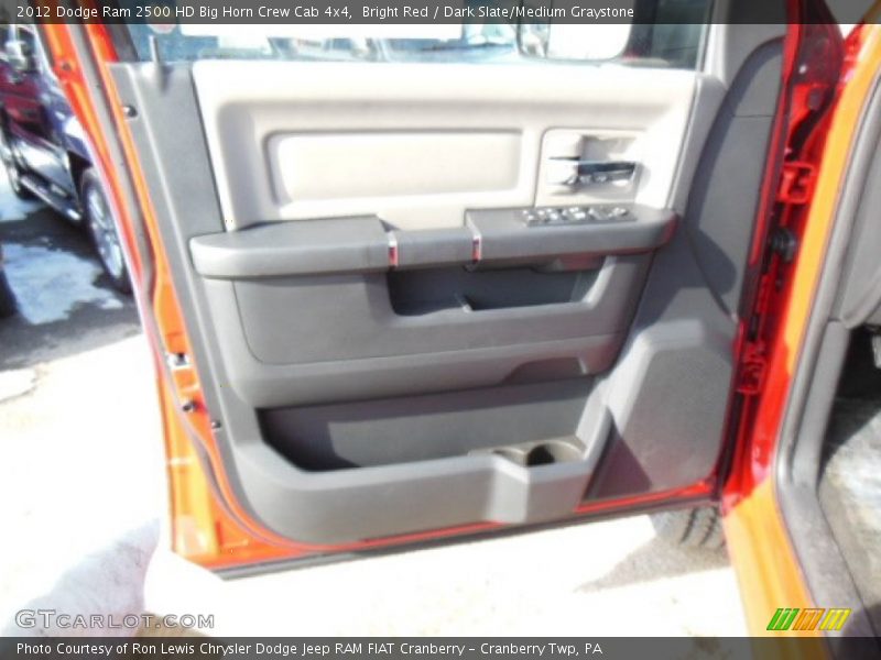 Bright Red / Dark Slate/Medium Graystone 2012 Dodge Ram 2500 HD Big Horn Crew Cab 4x4