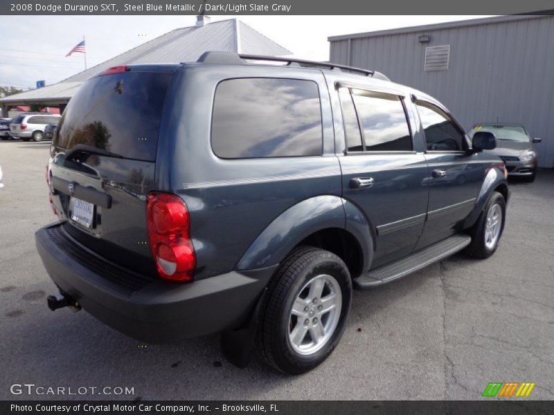 Steel Blue Metallic / Dark/Light Slate Gray 2008 Dodge Durango SXT