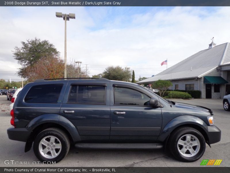 Steel Blue Metallic / Dark/Light Slate Gray 2008 Dodge Durango SXT