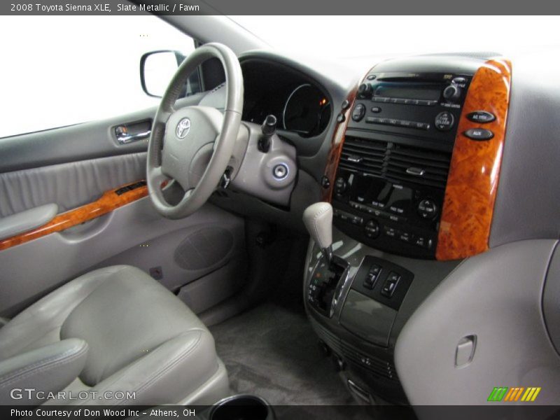 Slate Metallic / Fawn 2008 Toyota Sienna XLE