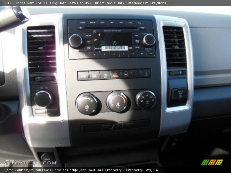 Bright Red / Dark Slate/Medium Graystone 2012 Dodge Ram 2500 HD Big Horn Crew Cab 4x4