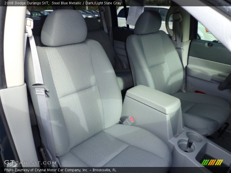 Steel Blue Metallic / Dark/Light Slate Gray 2008 Dodge Durango SXT