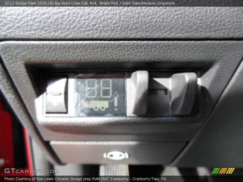 Bright Red / Dark Slate/Medium Graystone 2012 Dodge Ram 2500 HD Big Horn Crew Cab 4x4