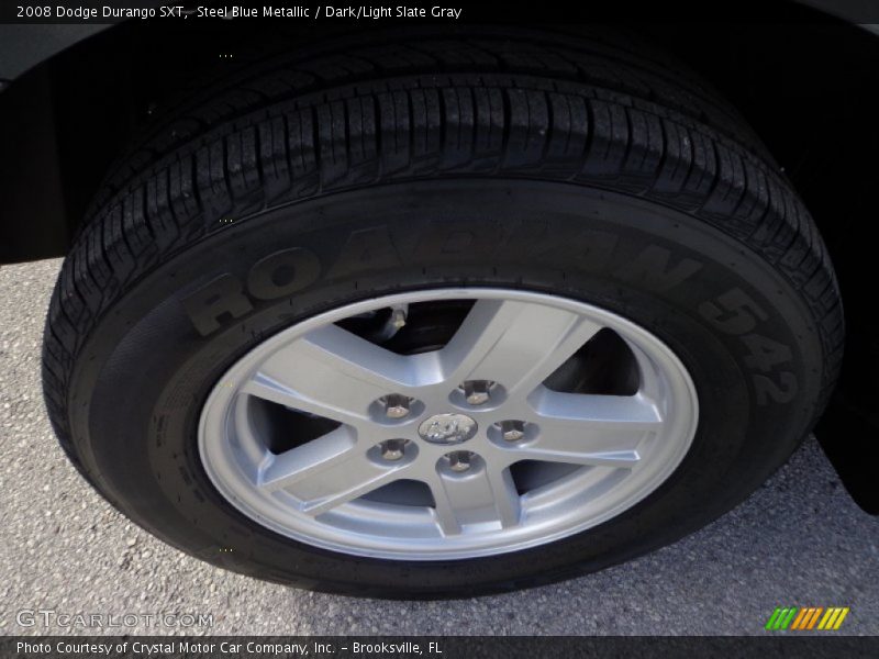 Steel Blue Metallic / Dark/Light Slate Gray 2008 Dodge Durango SXT
