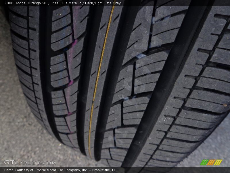 Steel Blue Metallic / Dark/Light Slate Gray 2008 Dodge Durango SXT