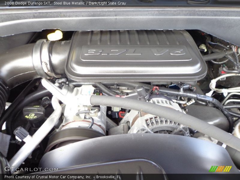 Steel Blue Metallic / Dark/Light Slate Gray 2008 Dodge Durango SXT