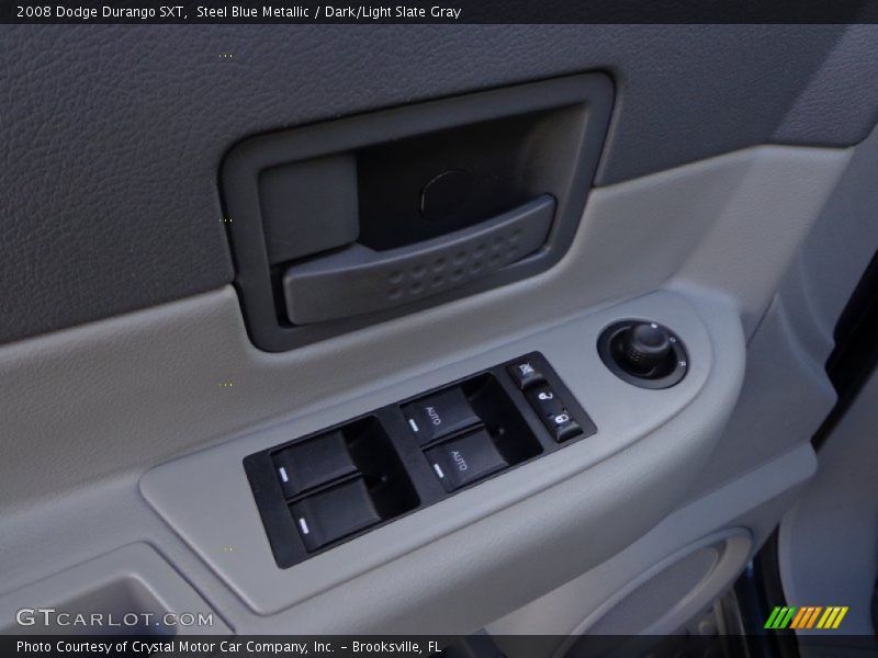 Steel Blue Metallic / Dark/Light Slate Gray 2008 Dodge Durango SXT
