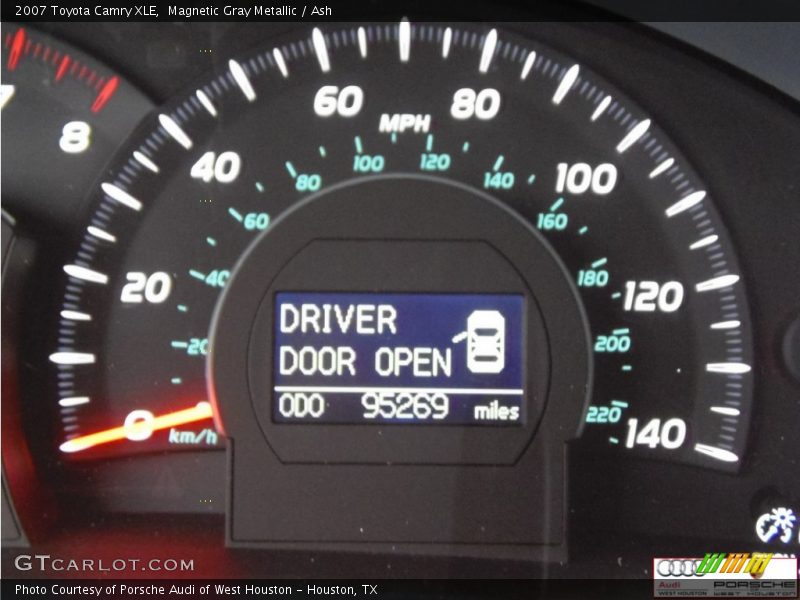 Magnetic Gray Metallic / Ash 2007 Toyota Camry XLE