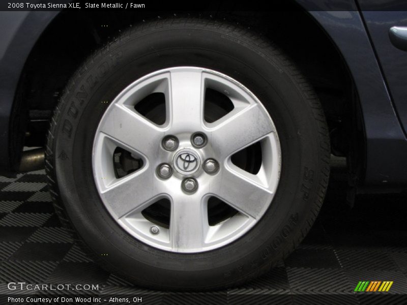 Slate Metallic / Fawn 2008 Toyota Sienna XLE