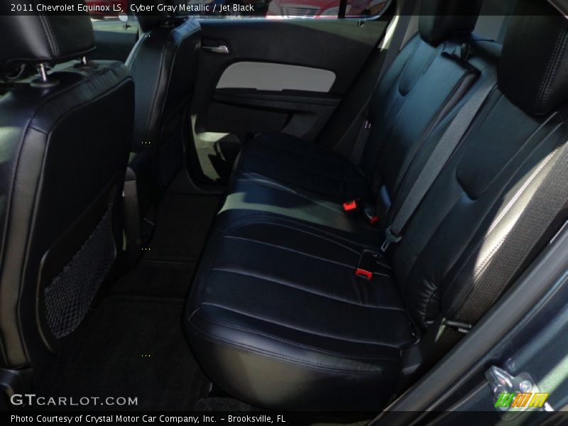 Cyber Gray Metallic / Jet Black 2011 Chevrolet Equinox LS