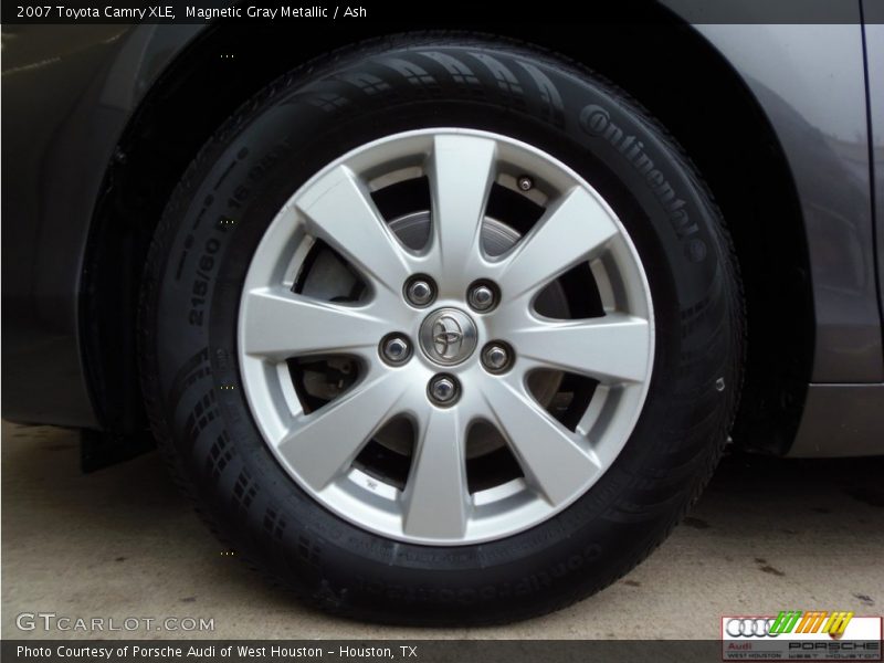 Magnetic Gray Metallic / Ash 2007 Toyota Camry XLE