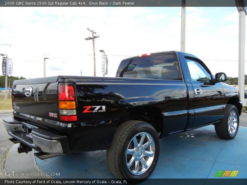 Onyx Black / Dark Pewter 2006 GMC Sierra 1500 SLE Regular Cab 4x4