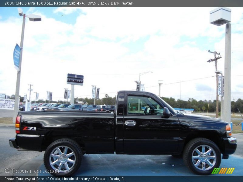 Onyx Black / Dark Pewter 2006 GMC Sierra 1500 SLE Regular Cab 4x4