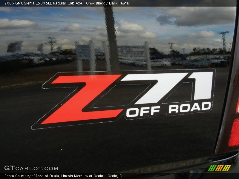 Onyx Black / Dark Pewter 2006 GMC Sierra 1500 SLE Regular Cab 4x4