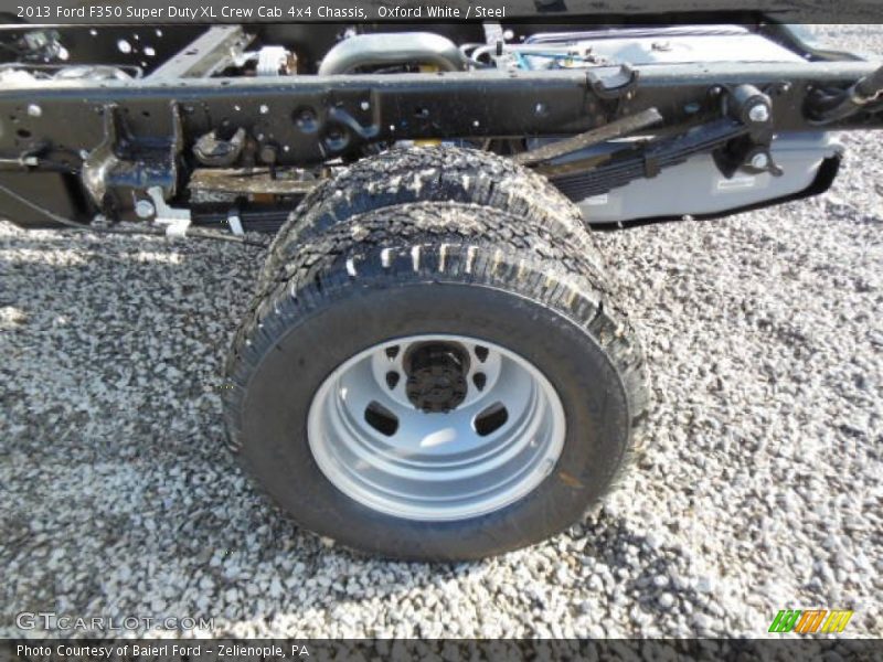  2013 F350 Super Duty XL Crew Cab 4x4 Chassis Wheel