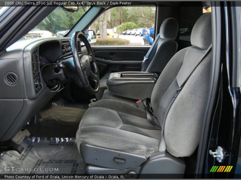 Onyx Black / Dark Pewter 2006 GMC Sierra 1500 SLE Regular Cab 4x4