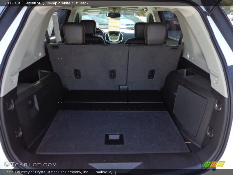 Olympic White / Jet Black 2012 GMC Terrain SLT