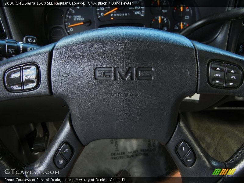 Onyx Black / Dark Pewter 2006 GMC Sierra 1500 SLE Regular Cab 4x4
