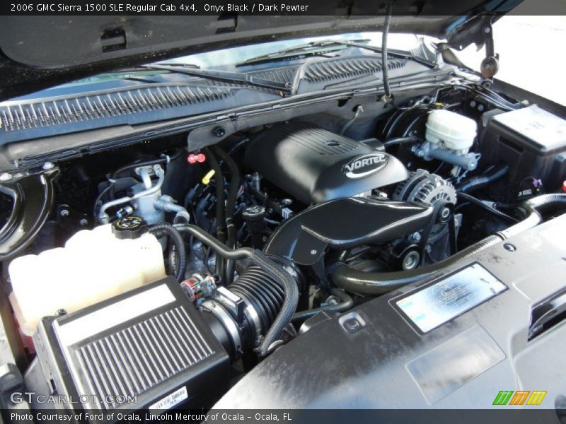 Onyx Black / Dark Pewter 2006 GMC Sierra 1500 SLE Regular Cab 4x4