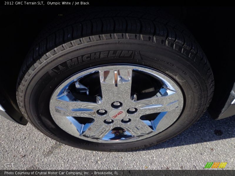 Olympic White / Jet Black 2012 GMC Terrain SLT