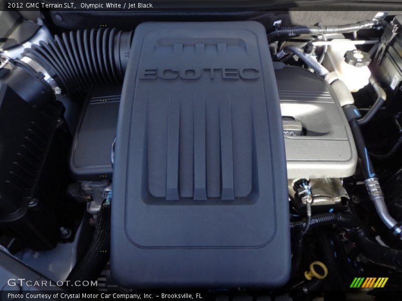 Olympic White / Jet Black 2012 GMC Terrain SLT