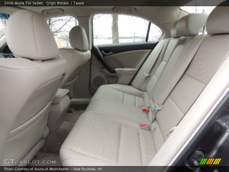 Grigio Metallic / Taupe 2010 Acura TSX Sedan
