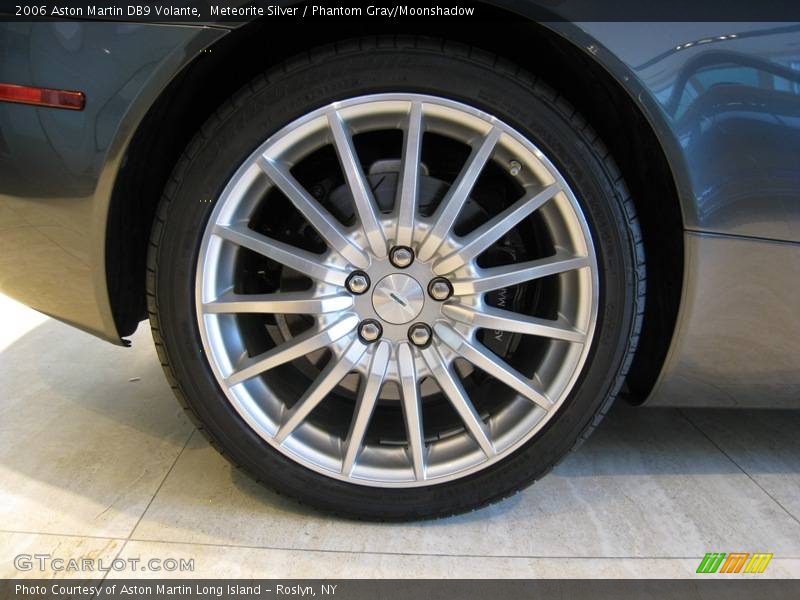 Meteorite Silver / Phantom Gray/Moonshadow 2006 Aston Martin DB9 Volante