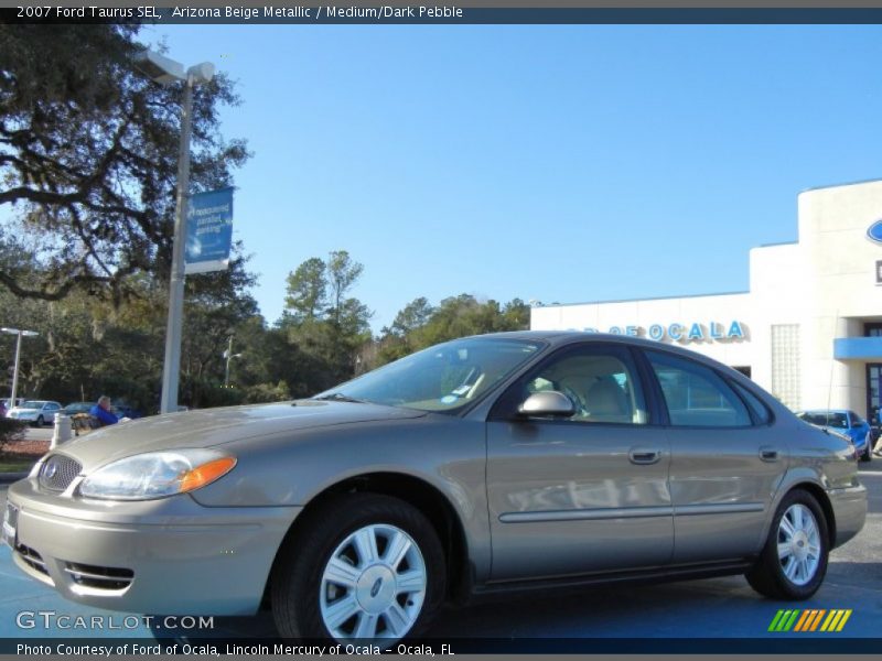Arizona Beige Metallic / Medium/Dark Pebble 2007 Ford Taurus SEL