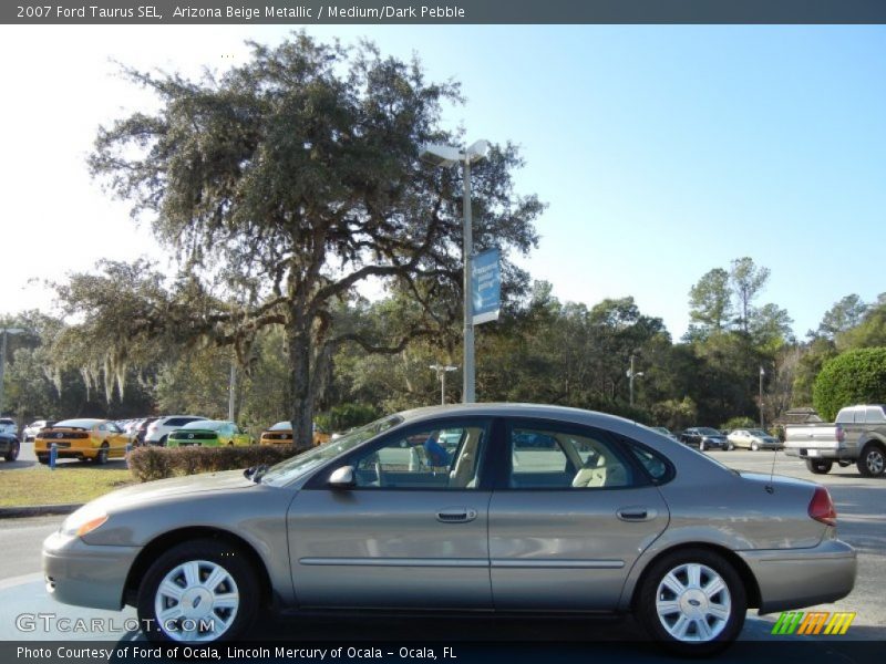 Arizona Beige Metallic / Medium/Dark Pebble 2007 Ford Taurus SEL