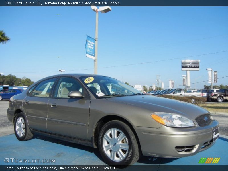 Arizona Beige Metallic / Medium/Dark Pebble 2007 Ford Taurus SEL