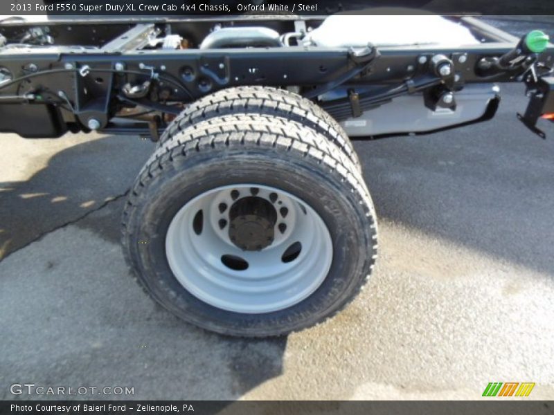  2013 F550 Super Duty XL Crew Cab 4x4 Chassis Wheel