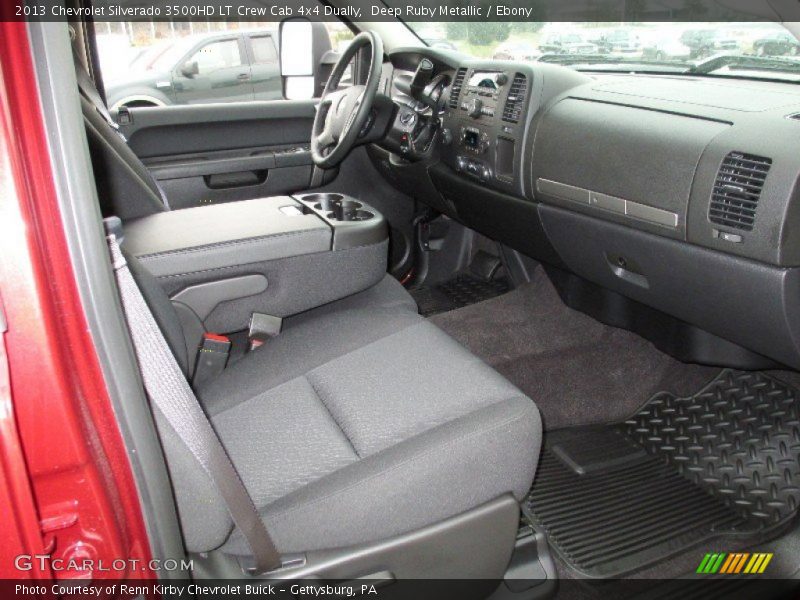 Deep Ruby Metallic / Ebony 2013 Chevrolet Silverado 3500HD LT Crew Cab 4x4 Dually