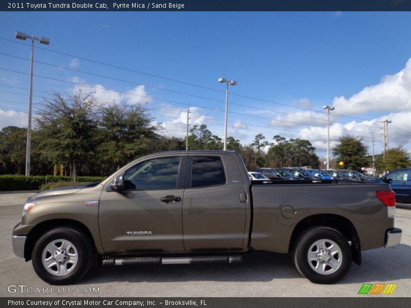 Pyrite Mica / Sand Beige 2011 Toyota Tundra Double Cab