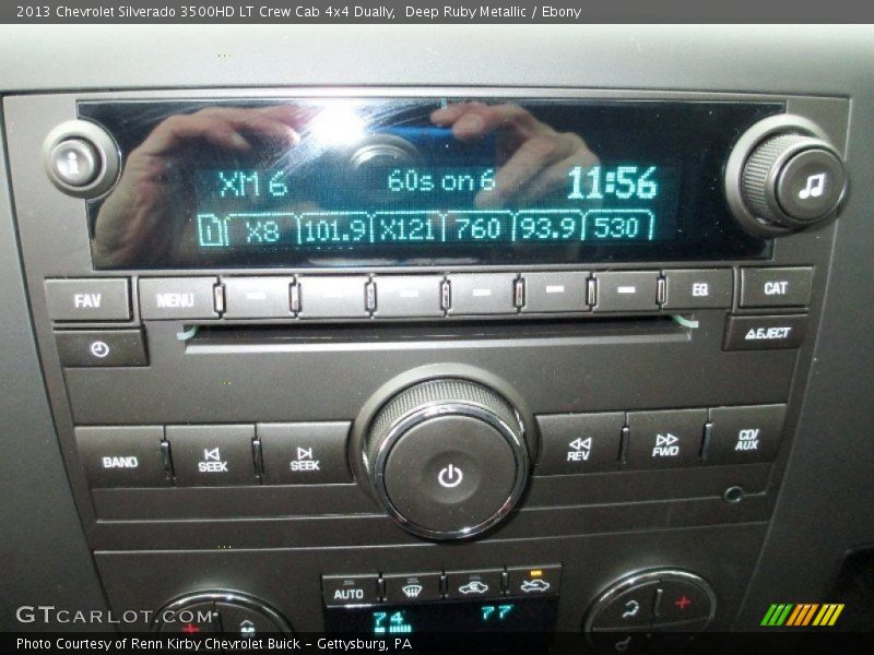 Deep Ruby Metallic / Ebony 2013 Chevrolet Silverado 3500HD LT Crew Cab 4x4 Dually