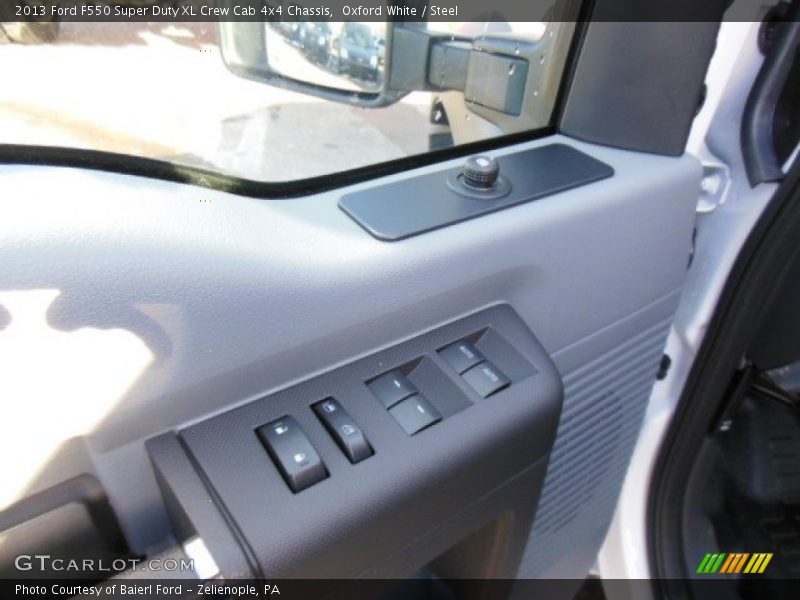 Oxford White / Steel 2013 Ford F550 Super Duty XL Crew Cab 4x4 Chassis