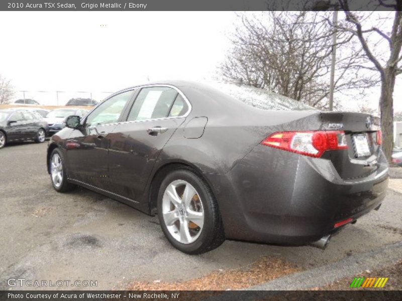 Grigio Metallic / Ebony 2010 Acura TSX Sedan