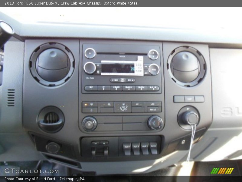 Controls of 2013 F550 Super Duty XL Crew Cab 4x4 Chassis