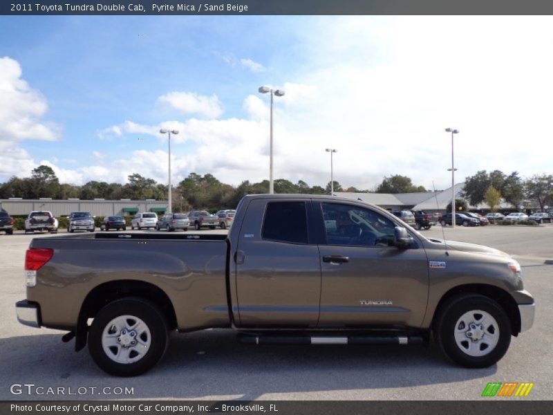 Pyrite Mica / Sand Beige 2011 Toyota Tundra Double Cab