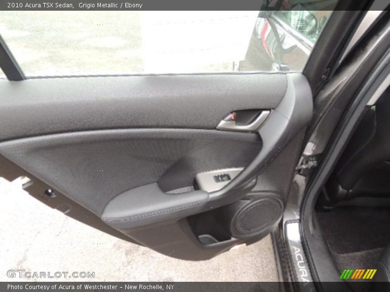 Grigio Metallic / Ebony 2010 Acura TSX Sedan