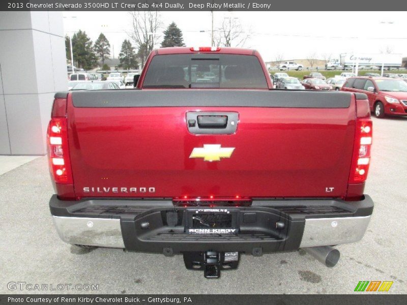 Deep Ruby Metallic / Ebony 2013 Chevrolet Silverado 3500HD LT Crew Cab 4x4 Dually