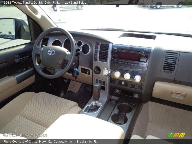 Pyrite Mica / Sand Beige 2011 Toyota Tundra Double Cab